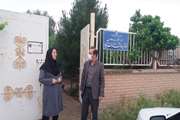 بازدید ریاست شبكه بهداشت ودرمان شهرستان آرادان از خانه های بهداشت